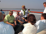 Op de boot richting Ameland